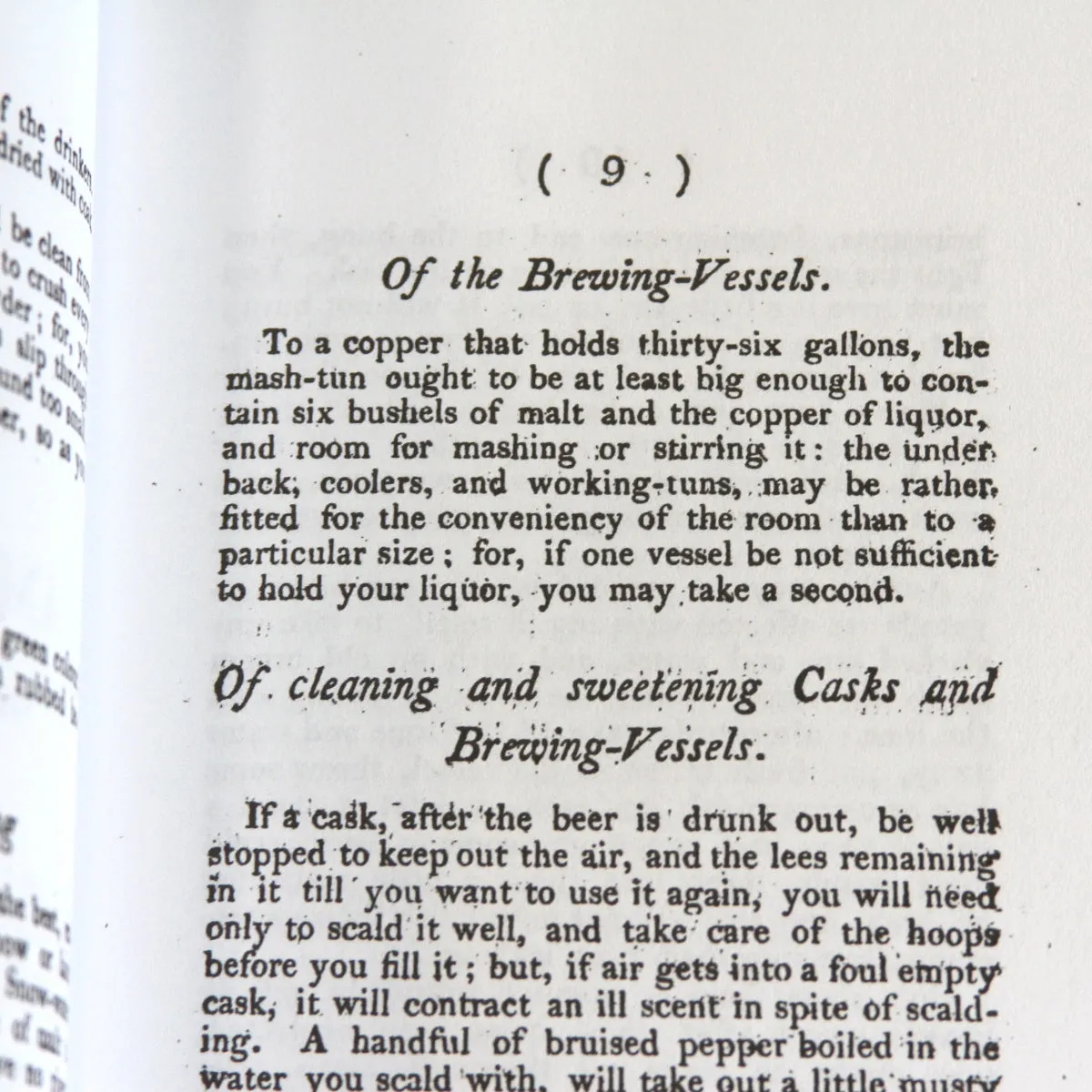 18th & Early 19th Century Brewing