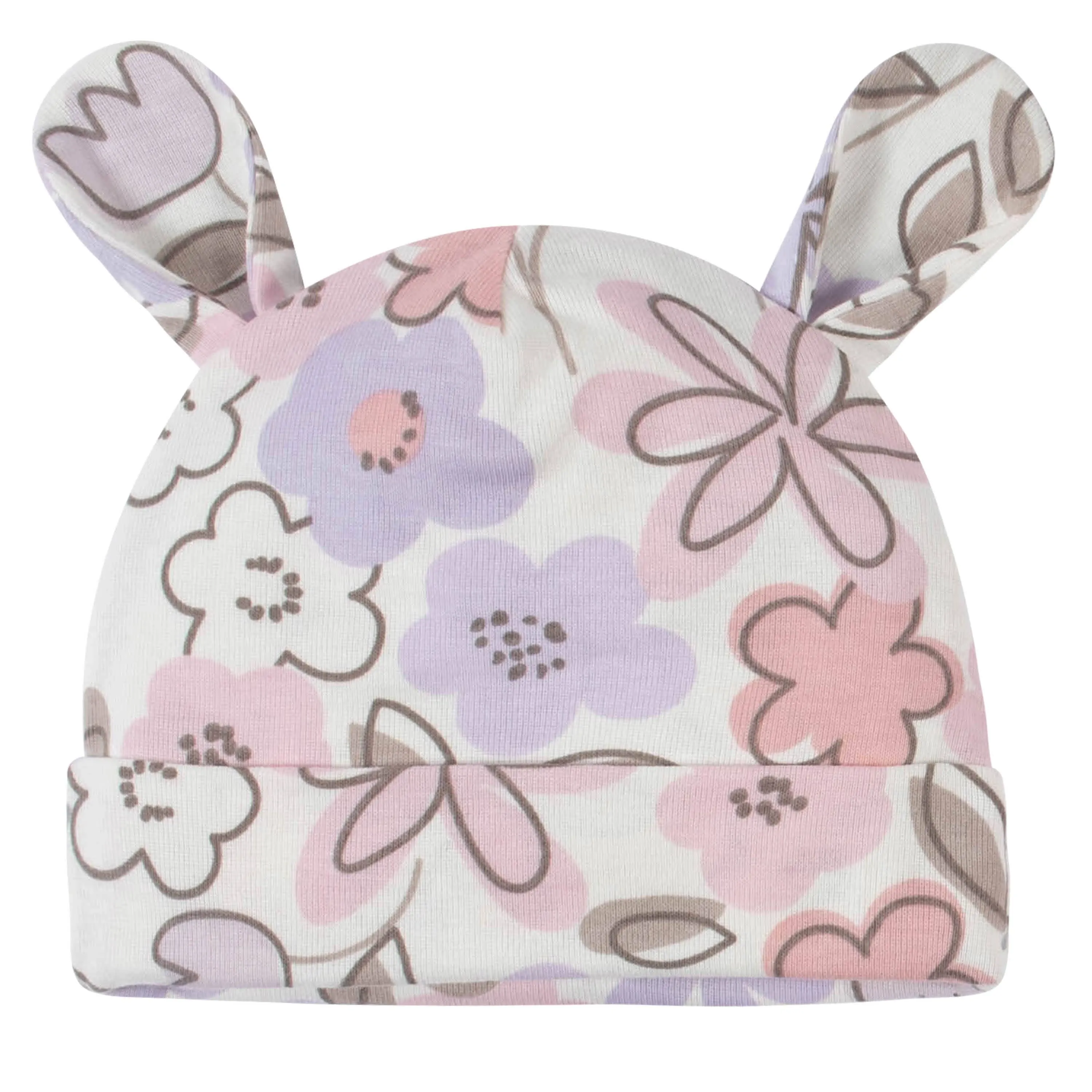 21-Piece Baby Girls Bunny Ballerina Terry Bib, Burpcloth, Mittens, Cap and Bootie Sock Set