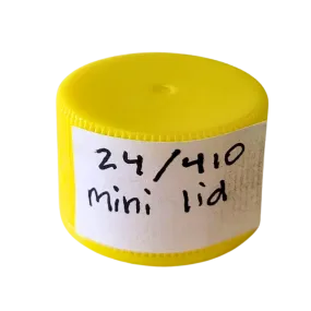 24/410 Mini Honey Bear Plastic Lids