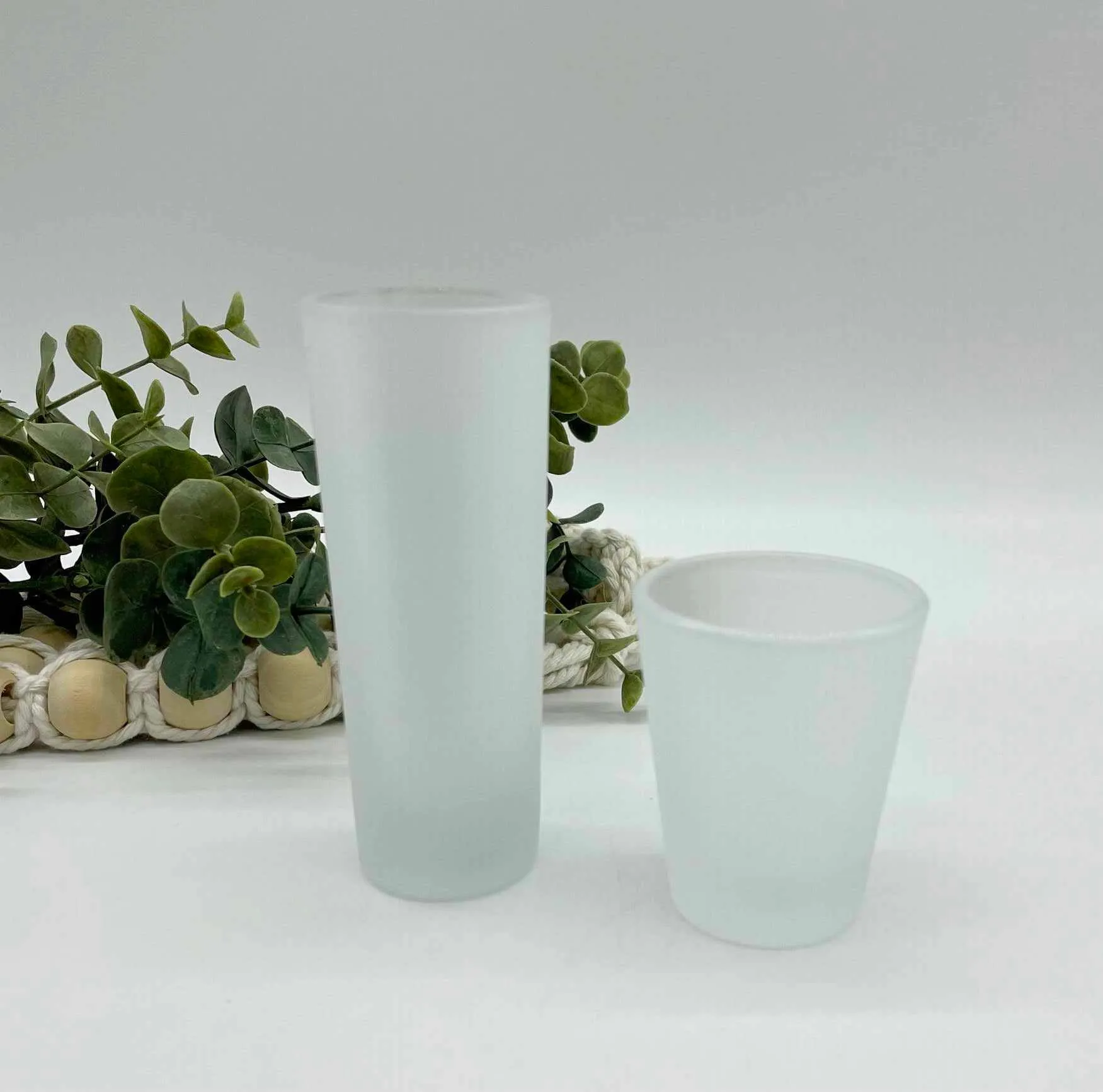 3oz Frosted Shot Glass for Sublimation - In Stock