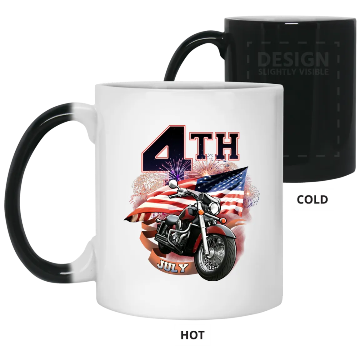 4th of July Color Changing Mug 11 oz.