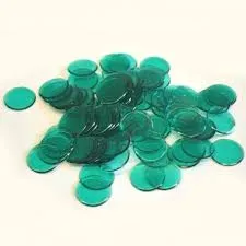 7/8" Plastic Bingo Chips