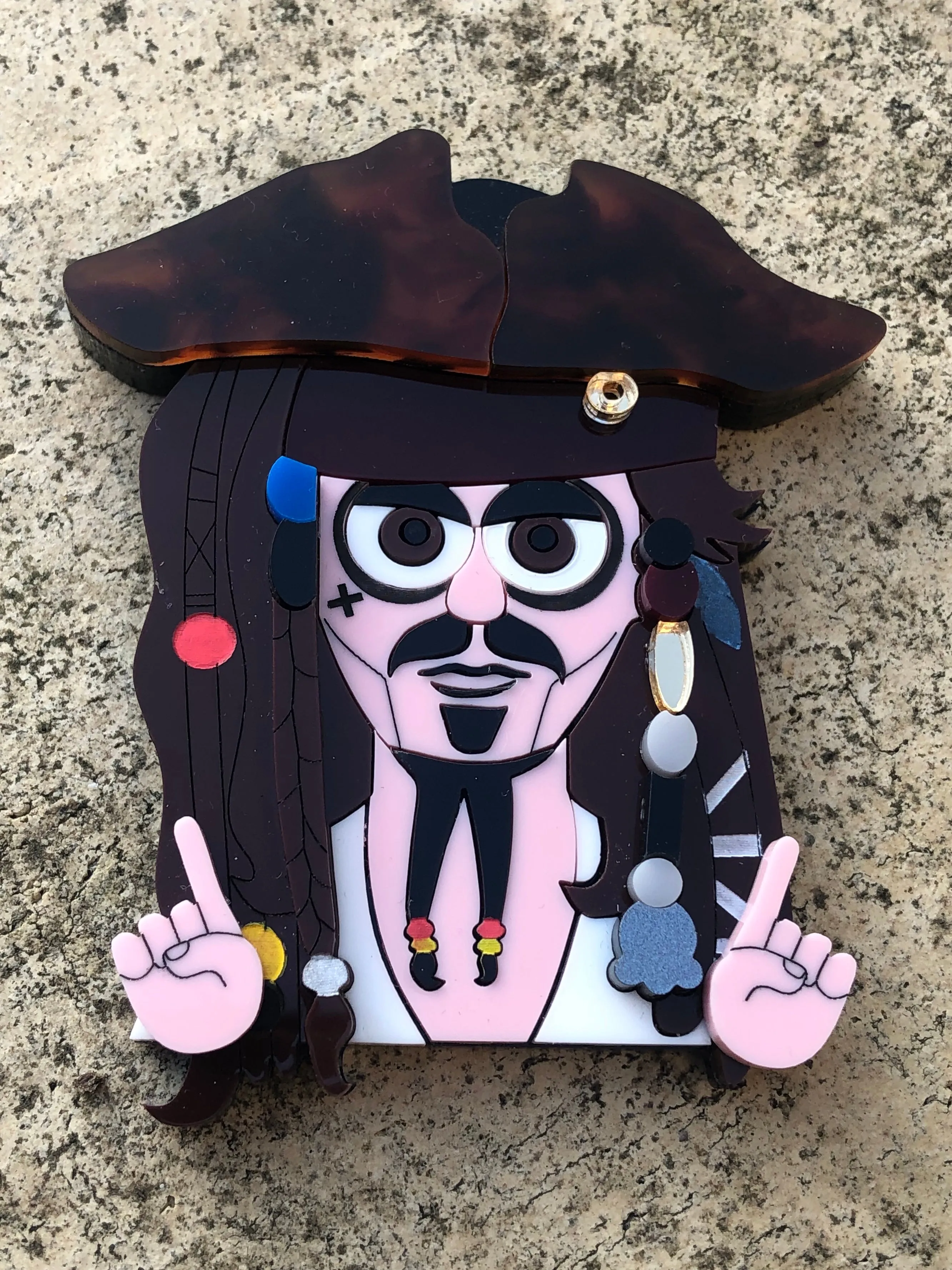 A Pirates Life for Me Brooch