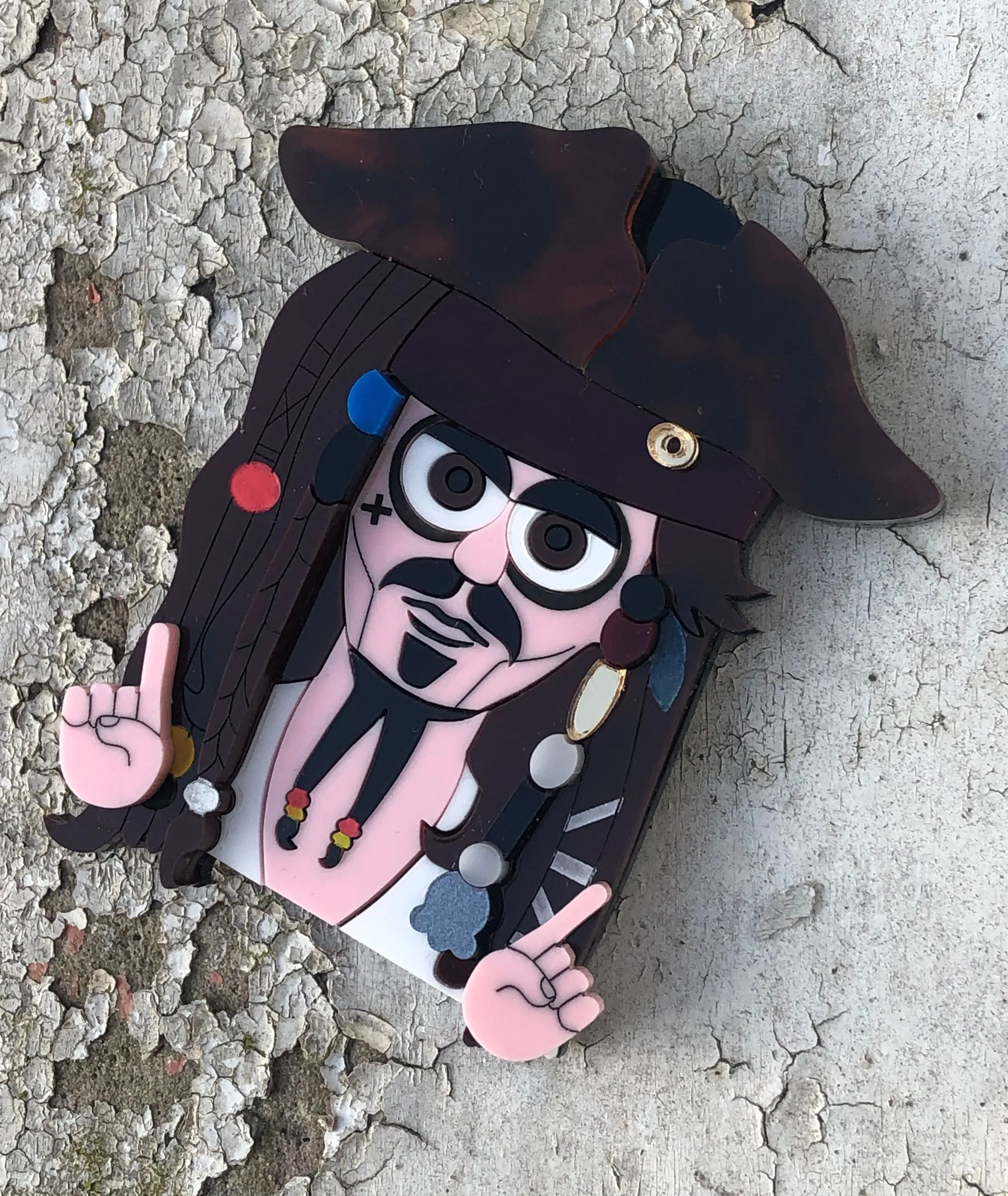 A Pirates Life for Me Brooch