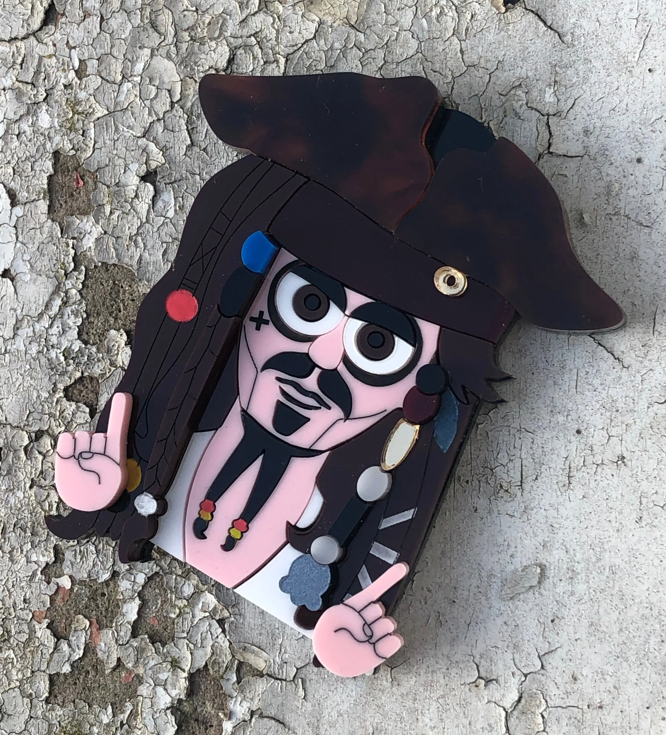 A Pirates Life for Me Brooch