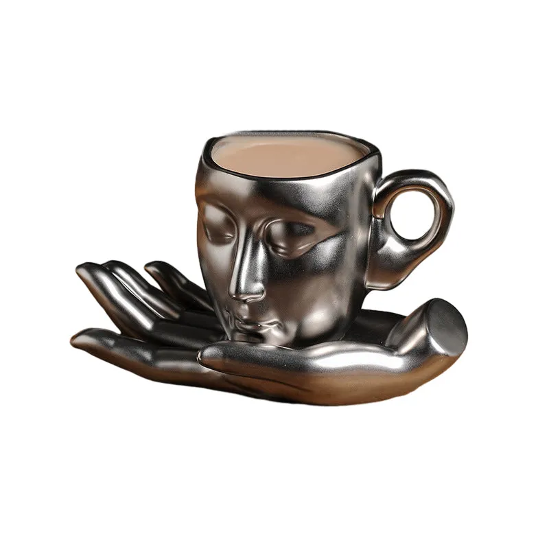 Abstract Art Palm Scent Mug