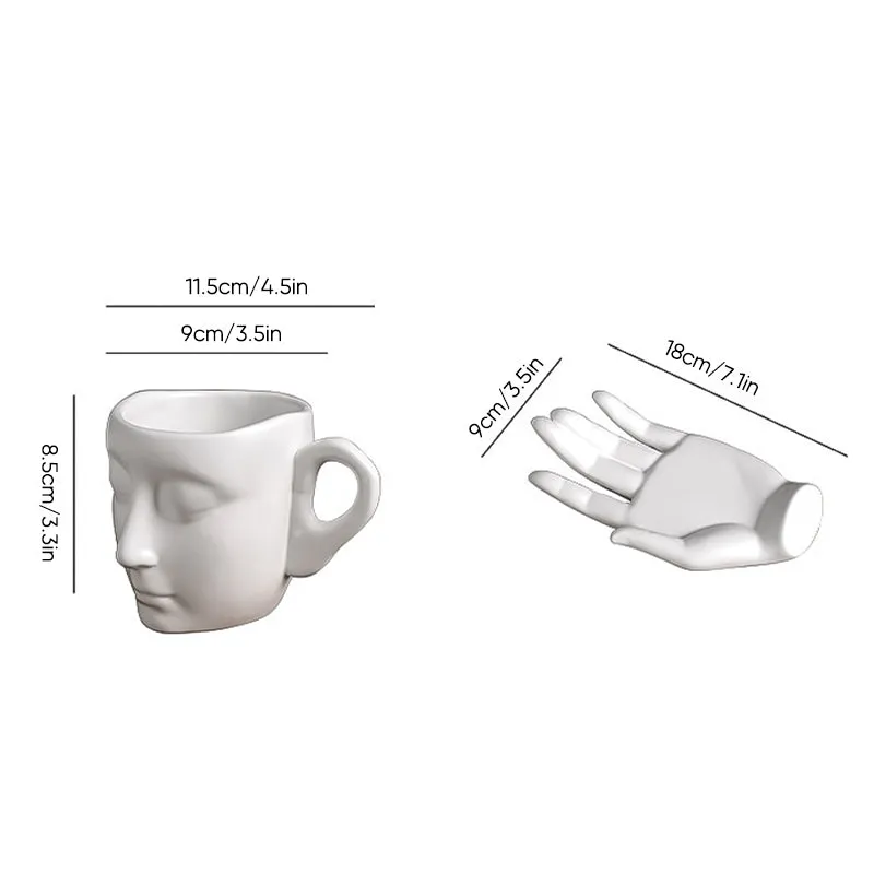 Abstract Art Palm Scent Mug