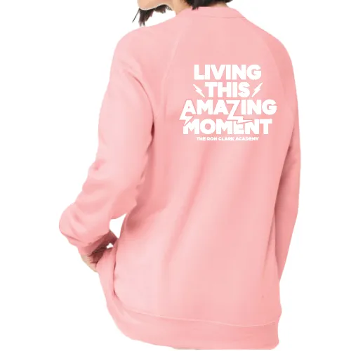 Amazing Moment Pink Crewneck