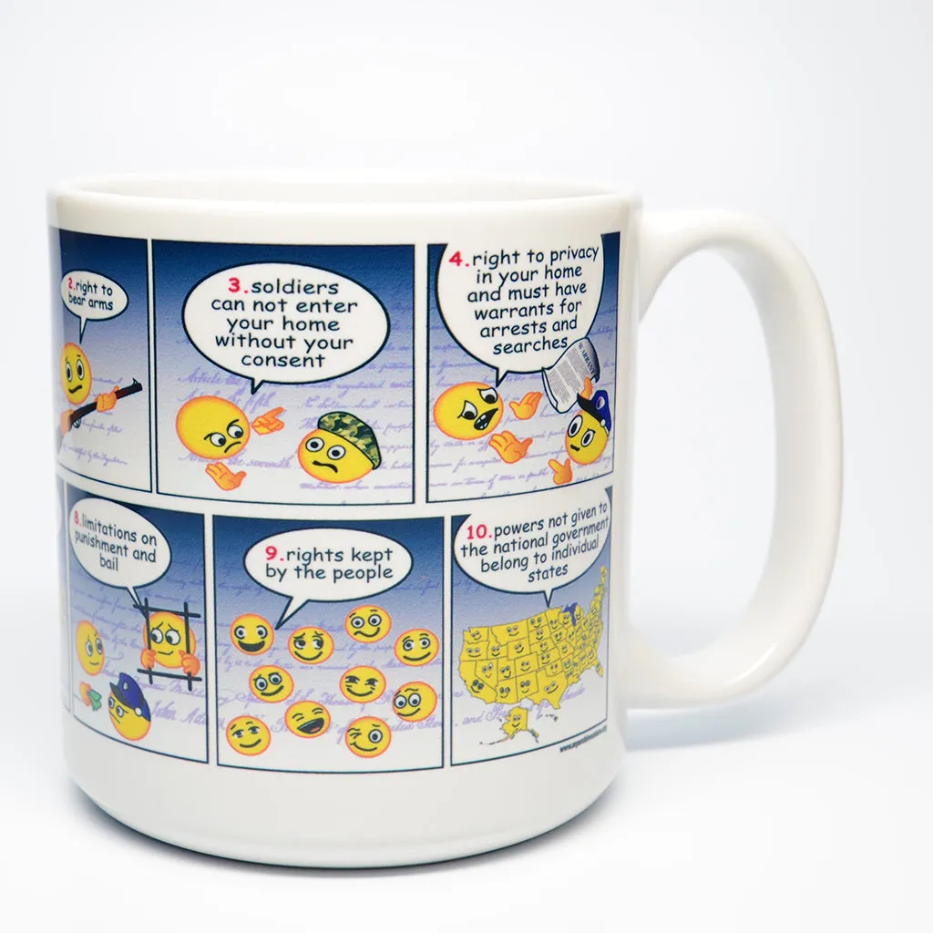 Amending America Emoji Mug