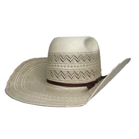 American Hat Company® Vented Ivory Straw Hat 6900-2CCHOC