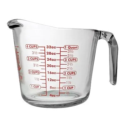 Anchor Hocking 32 Oz Glass Measuring Cup