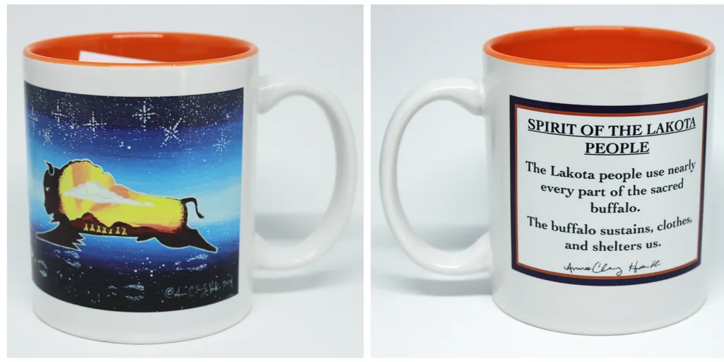 Annie Chasing Hawk - Spirit of the Lakota People Mug