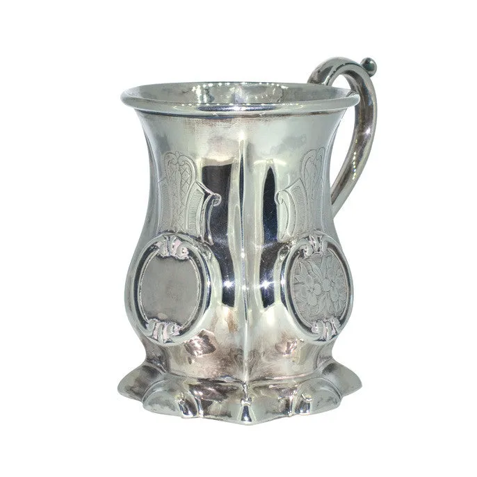 Antique Silver Christening Cup