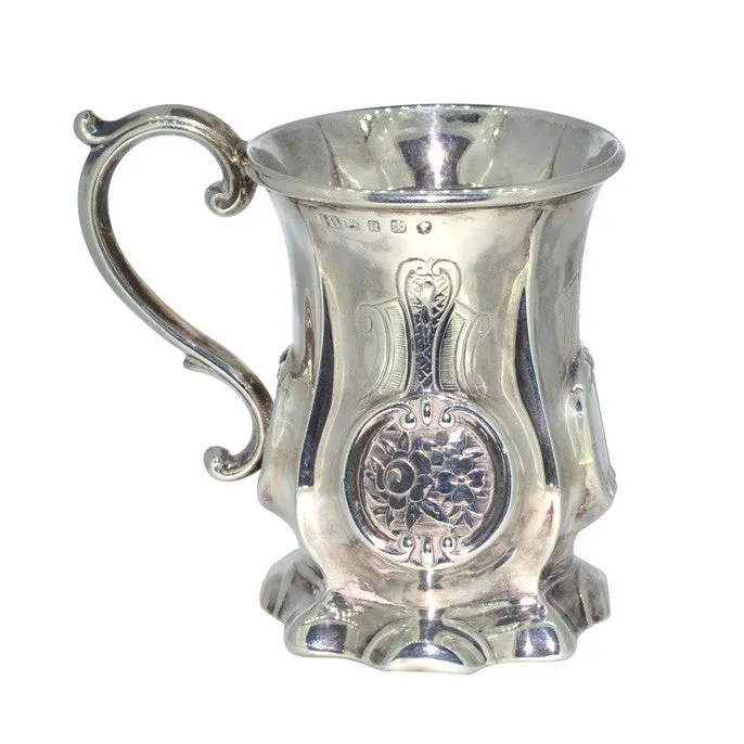 Antique Silver Christening Cup