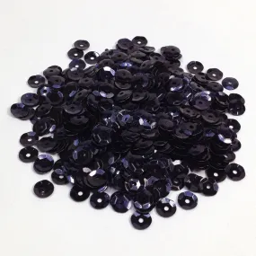 Arbee Sequins, Black Cup- 6mm