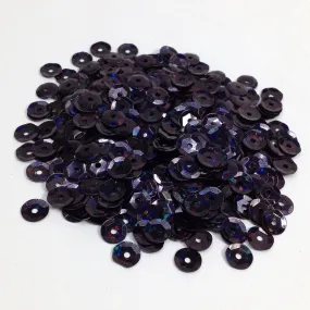 Arbee Sequins, Laser Black Cup- 6mm