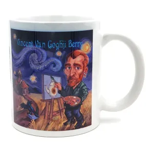 Ar'tea'stic Porcelain Mug | "Vincent Van Goghji Berry"