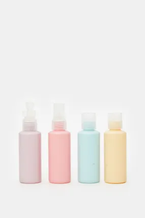 Assorted Travel Bottle Kit (Pack of 4)