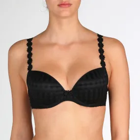 Avero Formed Cup Plunge Bra (Black) B-F