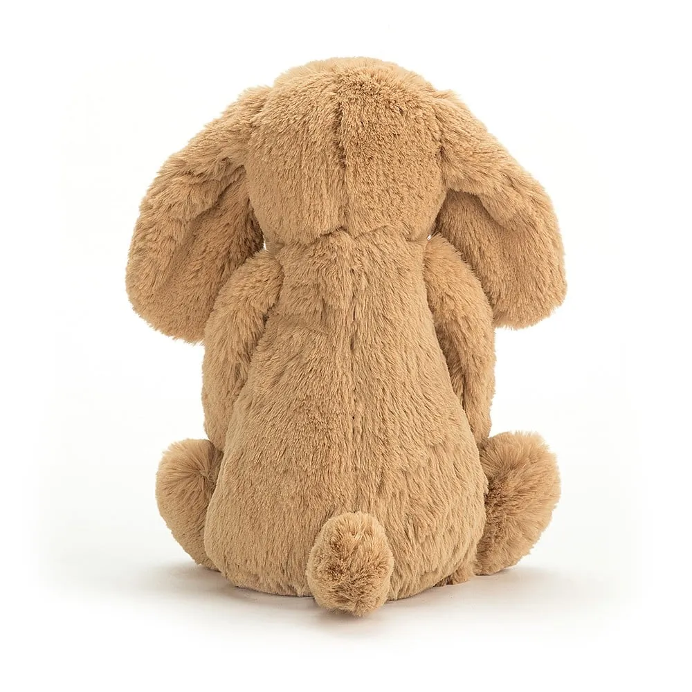 Bashful Toffee Puppy Jellycat, Medium