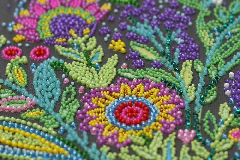 Bead Embroidery Kit - Cup of happiness