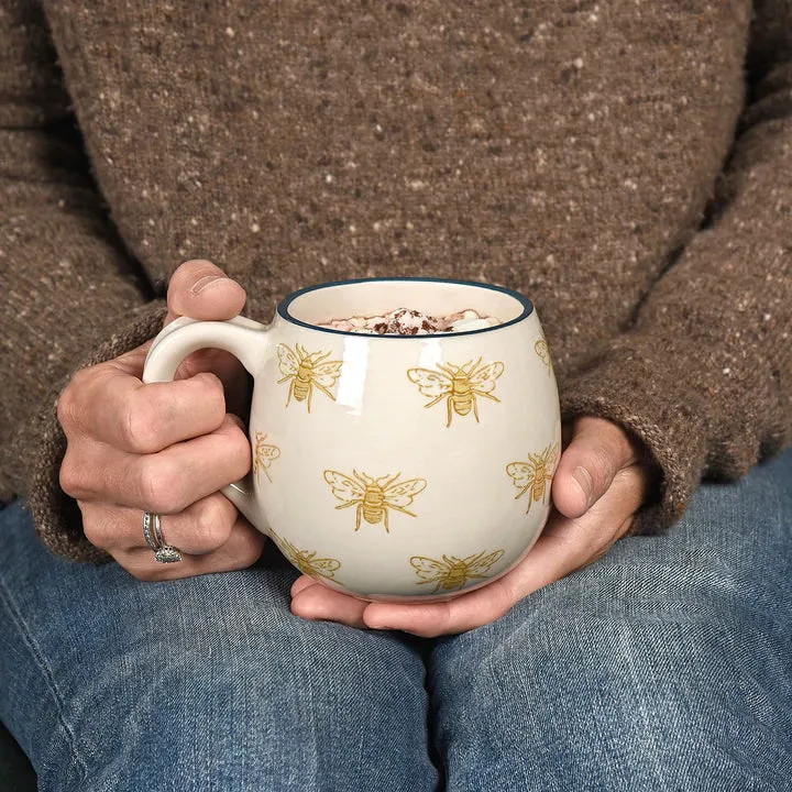 Bees Stoneware Mug