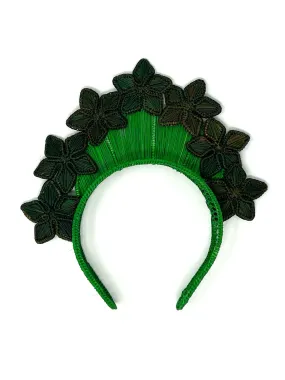 Begonia headpiece green