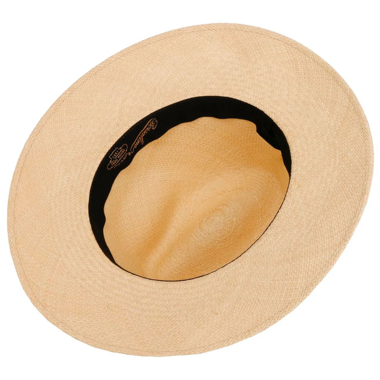 Big Brim Fedora Straw Hat by Borsalino