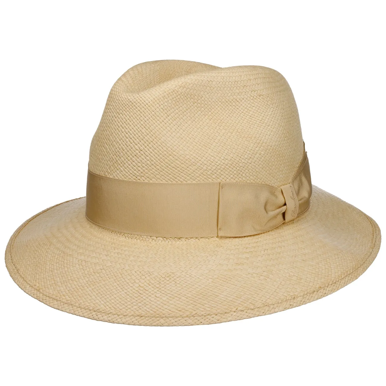 Big Brim Fedora Straw Hat by Borsalino