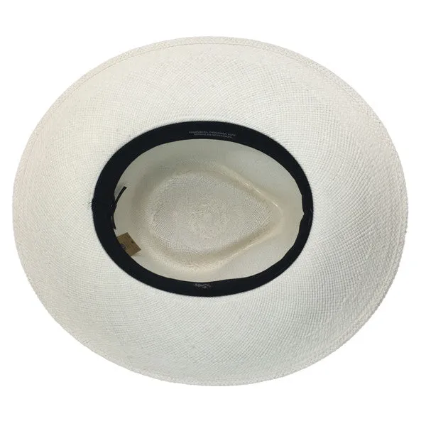 Bigalli - Australian Panama Hat with Black Ribbon