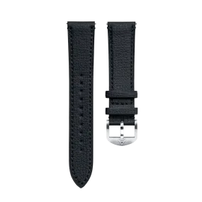 Black Granolo Leather Strap