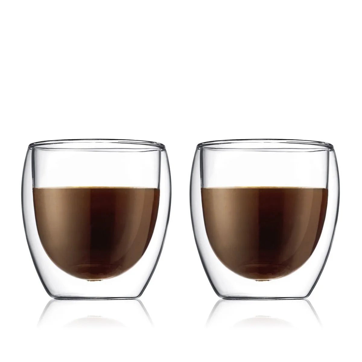 Bodum Pavina 8.5 Oz Double Wall Glass 2 /Box