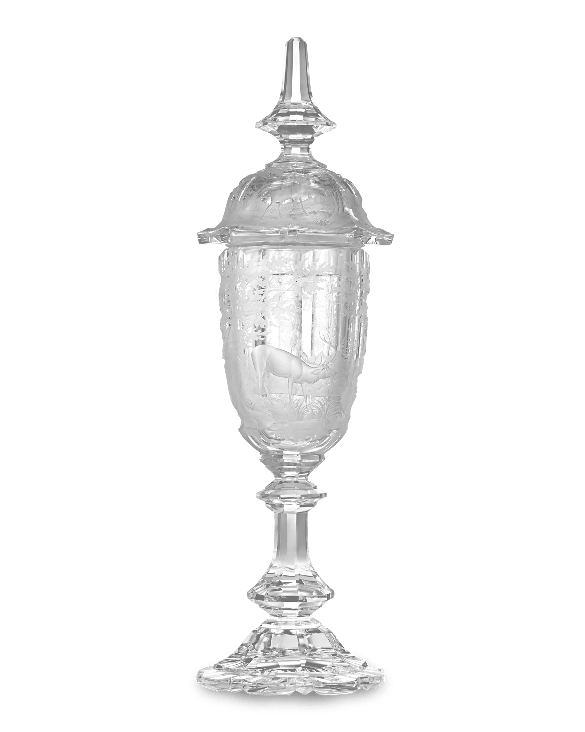 Bohemian Crystal Goblet