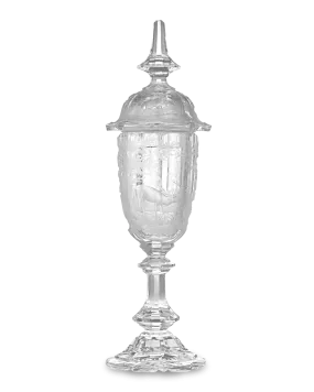 Bohemian Crystal Goblet