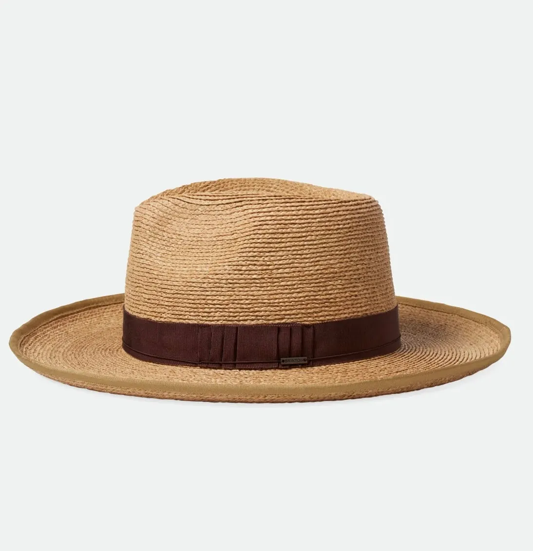 Brixton - Reno Fedora -Straw - Tan - XS