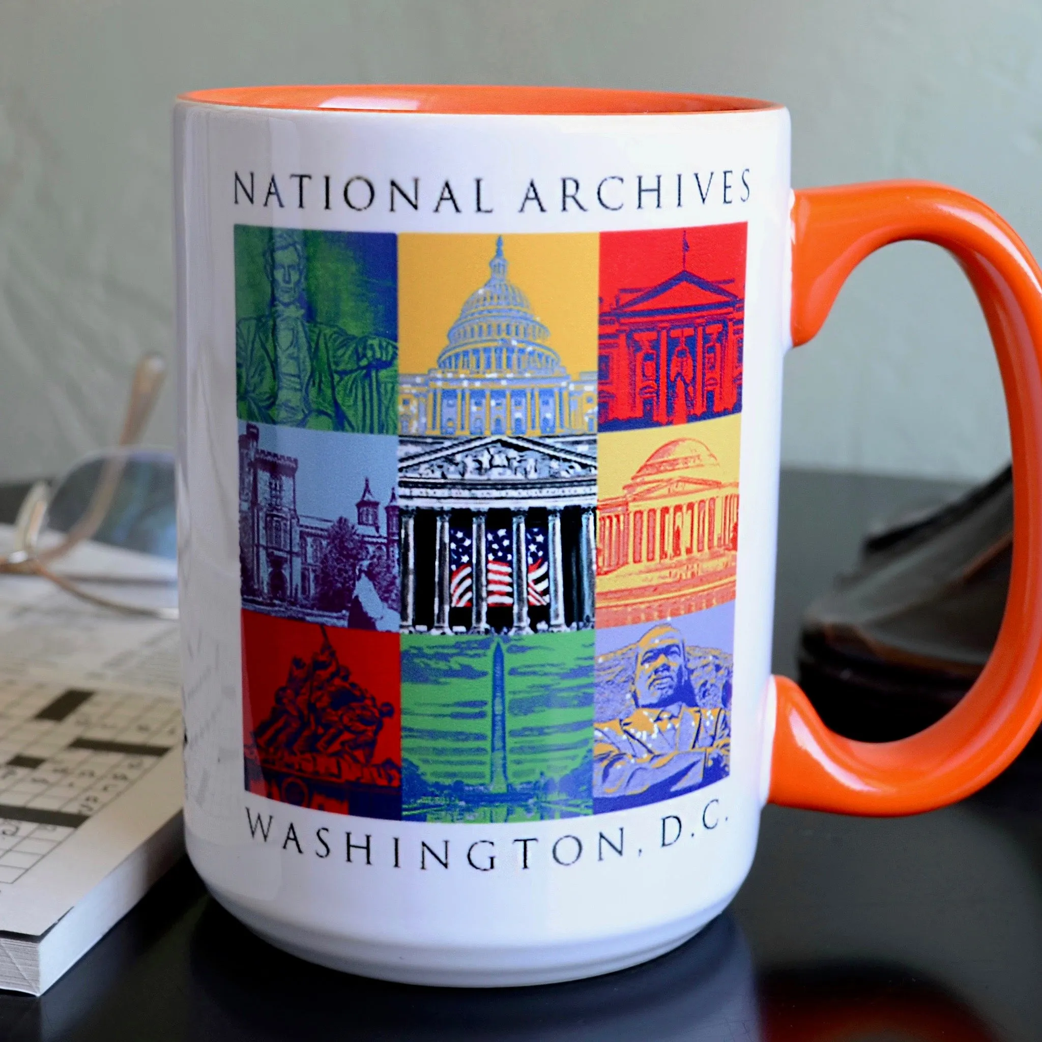 Capital Landmarks Art Mug