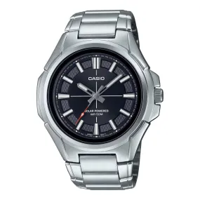 Casio Solar Powered Stainless Steel Men's Watch| MTP-RS100D-1AVDF