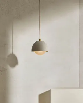 Ceramic Bowl Suspended Pendant | Terra