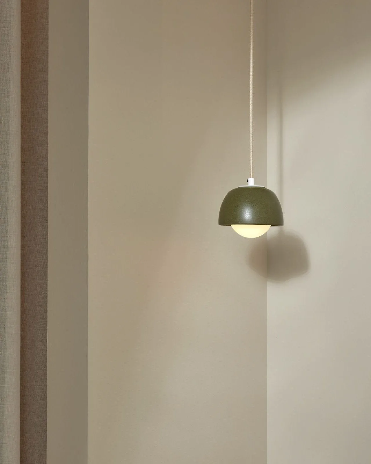 Ceramic Bowl Suspended Pendant | Terra