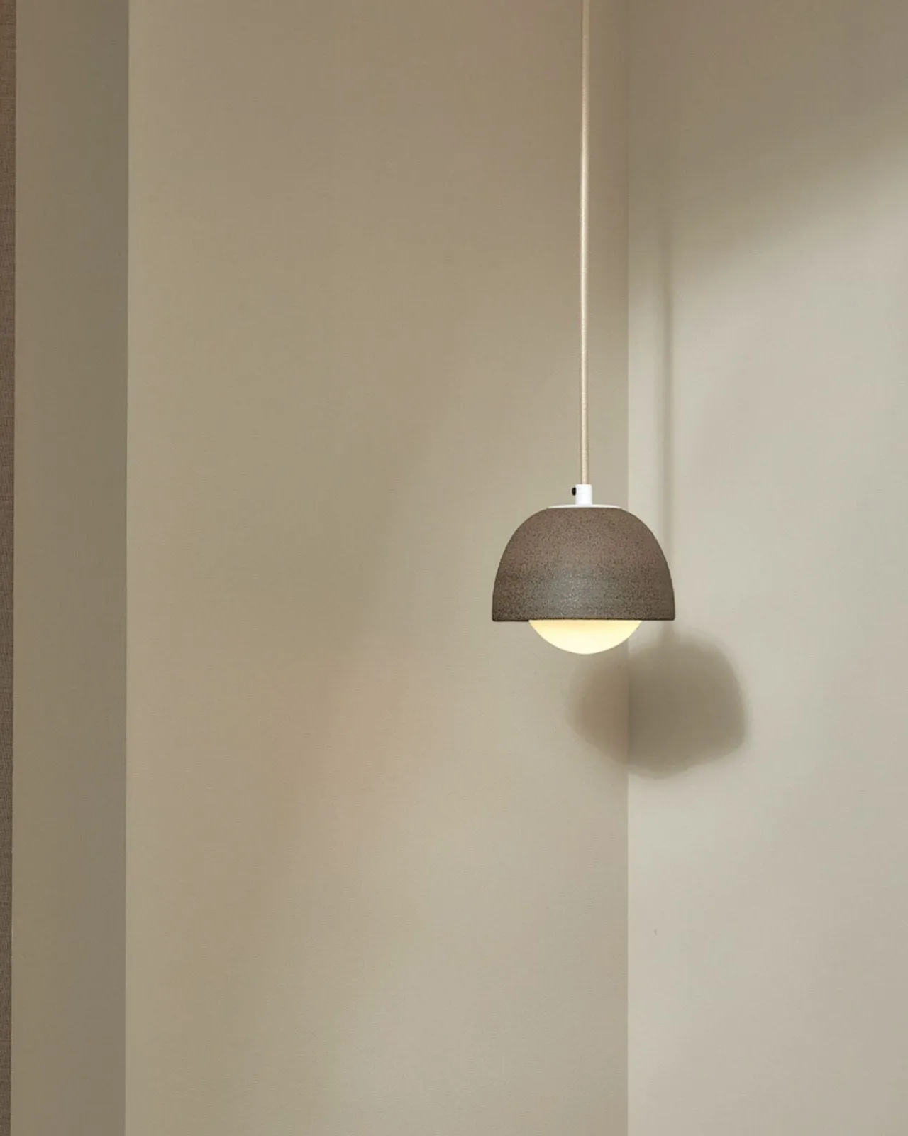 Ceramic Bowl Suspended Pendant | Terra