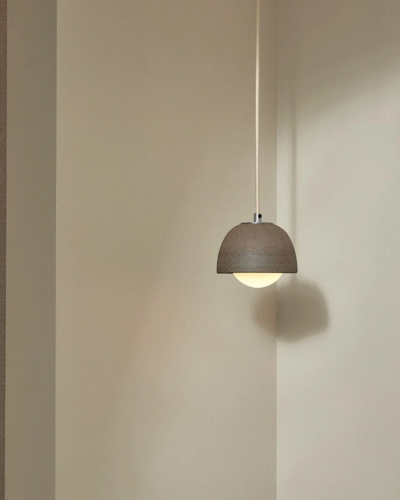 Ceramic Bowl Suspended Pendant | Terra