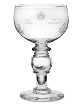 Commemorative King George VI and Queen Elizabeth Coronation Goblet