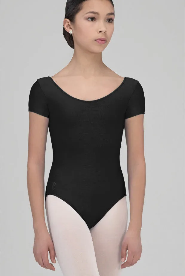 Coralie Child Cap Sleeve Leotard