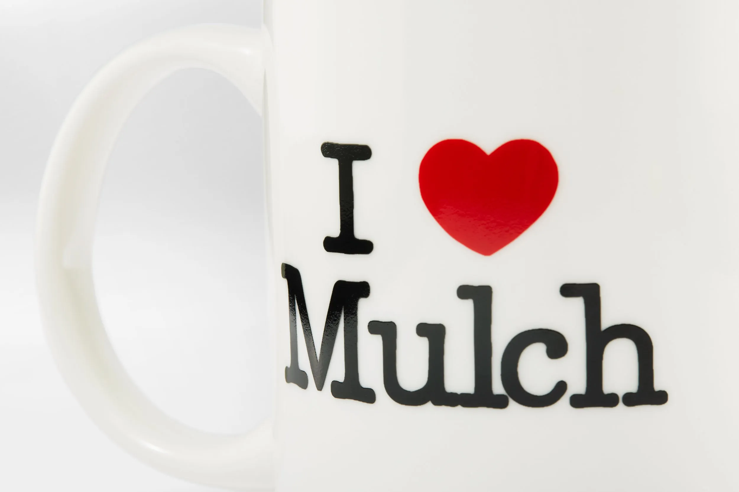 Coraline 'I Heart Mulch' Mug