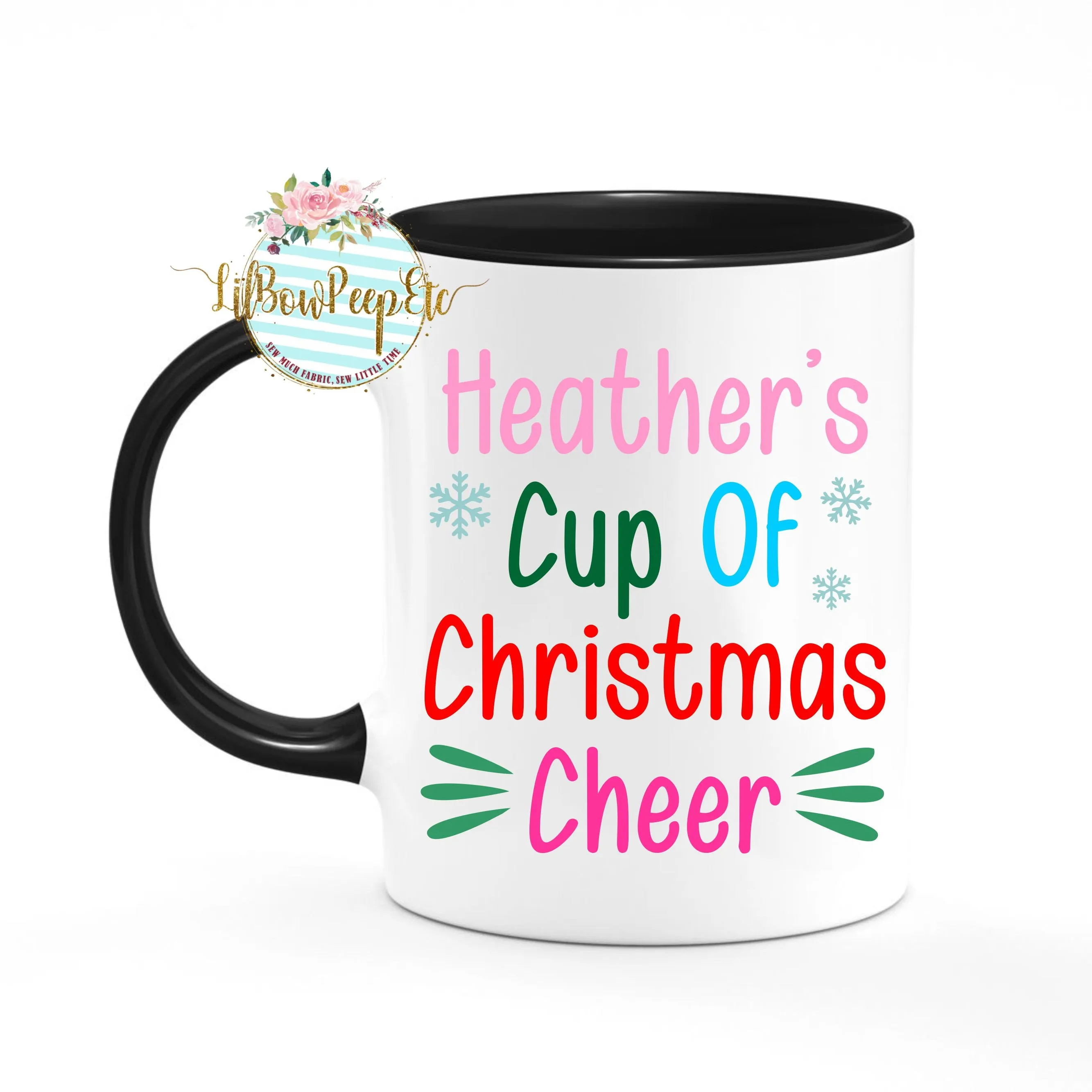 Custom Name Cup Of Christmas Cheer