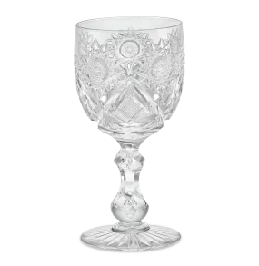 Cut Glass Goblet in the Middlesex Pattern