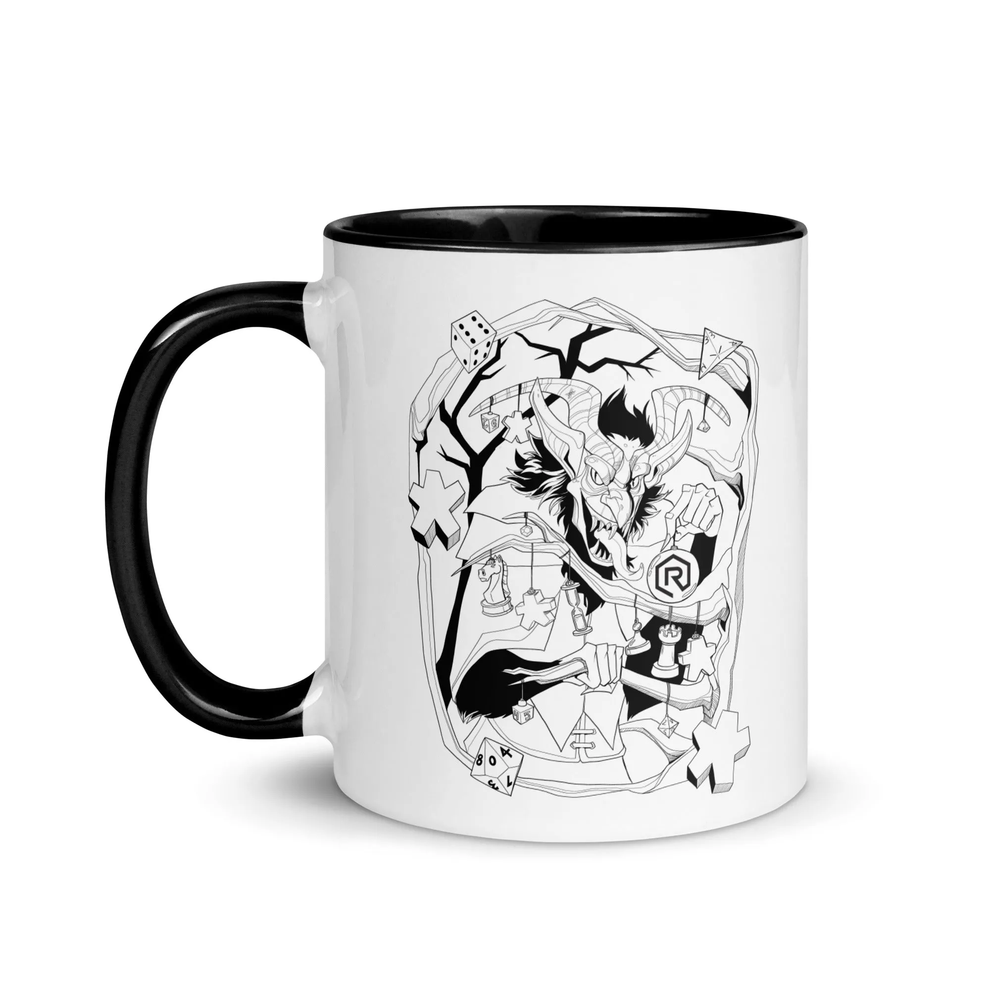 Decorating Krampus Mug