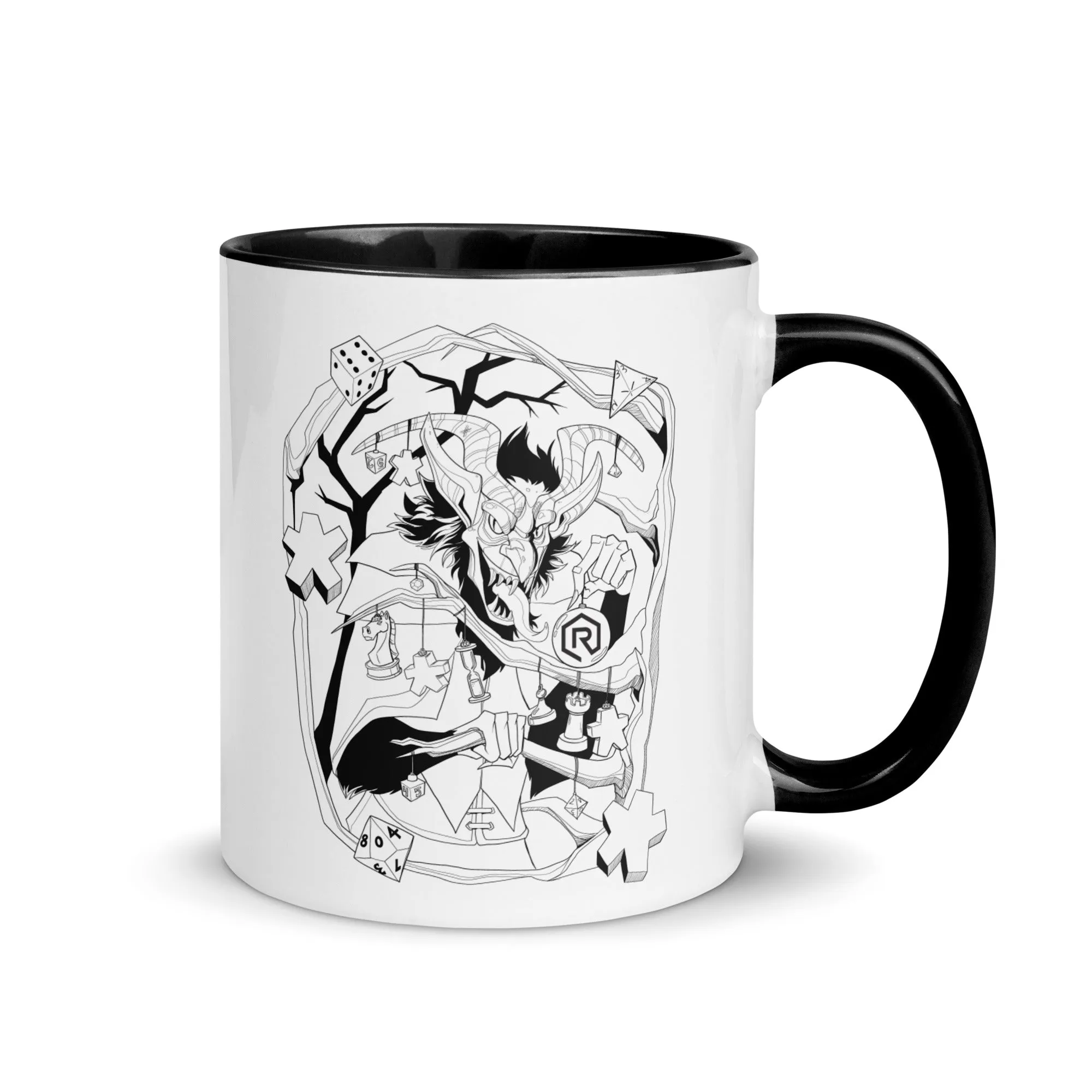 Decorating Krampus Mug