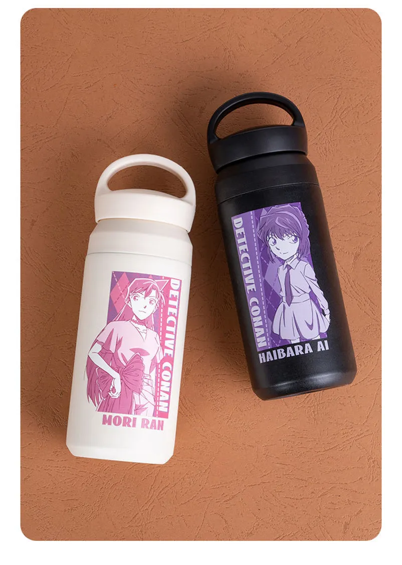 Detective Conan - Haibara Ai & Mori Ran M26 Black Iron Submarine Vacuum Cup Moeyu