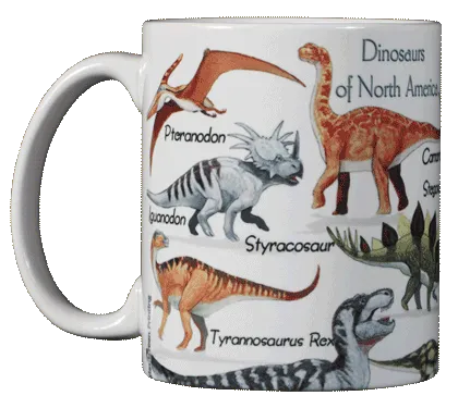 Dinosaurs of North America Mug